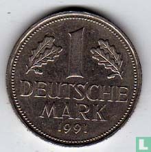 Deutschland 1 Mark 1991 (D) - Bild 1