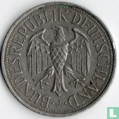 Deutschland 1 Mark 1980 (J) - Bild 2