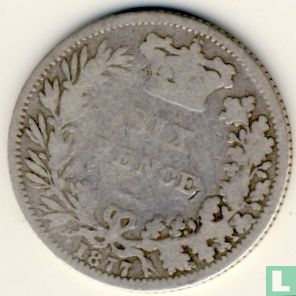 Vereinigtes Königreich 6 Pence 1877 - Bild 1