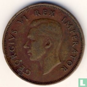 Afrique du Sud ½ penny 1945 - Image 2