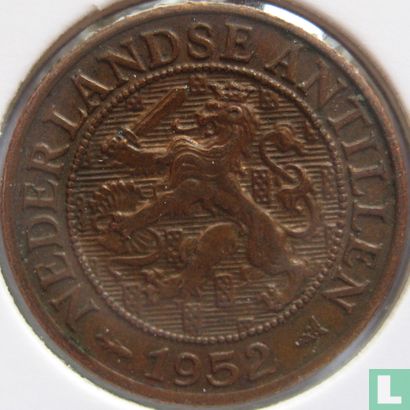 Nederlandse Antillen 1 cent 1952 - Afbeelding 1