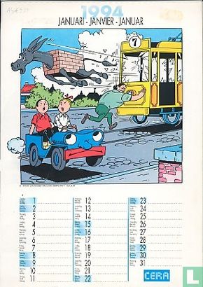 Cera kalender 1994 - Afbeelding 1