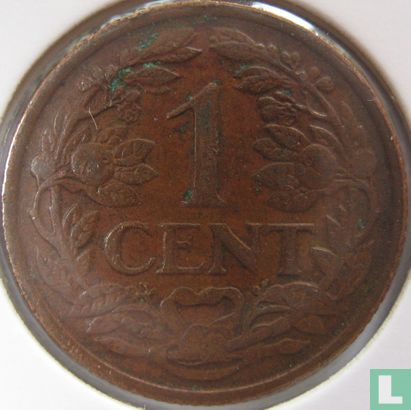 Antilles néerlandaises 1 cent 1952 - Image 2