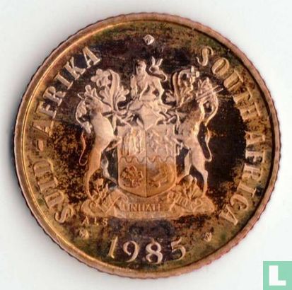 Afrique du Sud 1 cent 1985 - Image 1