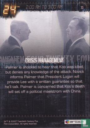 Crisis Management - Afbeelding 2