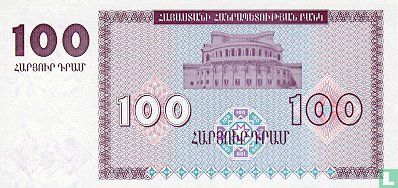Armenië 100 Dram 1993 - Afbeelding 2