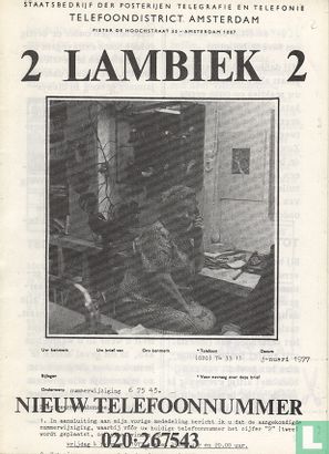Lambiek bulletin 2 - Image 1