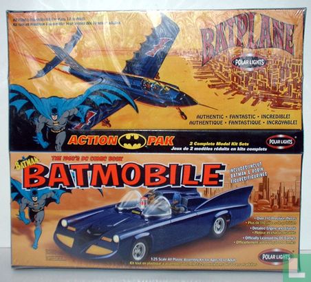 Batmobile Batplane Action Pack