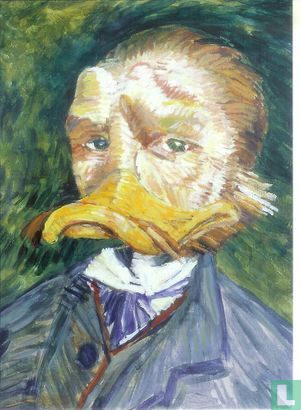 Zelfportret met snavel Van Gogh