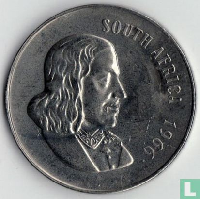 Zuid-Afrika 50 cents 1966 (SOUTH AFRICA) - Afbeelding 1