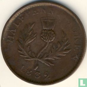 Nova Scotia ½ penny 1832 - Image 1