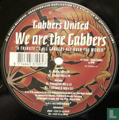 We Are The Gabbers - Afbeelding 2