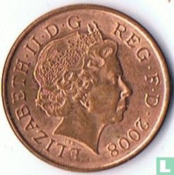 United Kingdom 1 penny 2008 (coat of arms) - Image 1