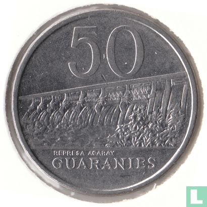 Paraguay 50 guaranies 1980 - Image 2