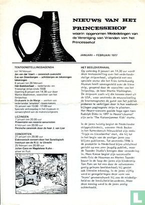 Nieuws van het Princessehof - januari-februari 1977 - Image 1
