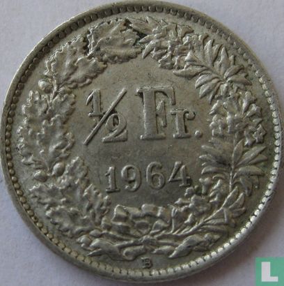 Zwitserland ½ franc 1964 - Afbeelding 1
