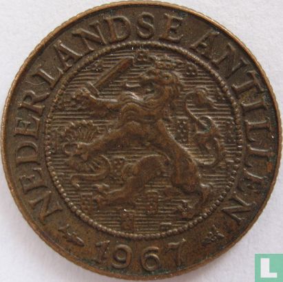 Netherlands Antilles 1 cent 1967 - Image 1