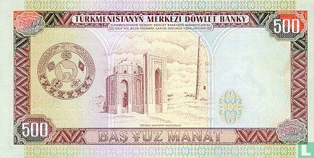 Turkmenistan 500 Manat  - Afbeelding 2
