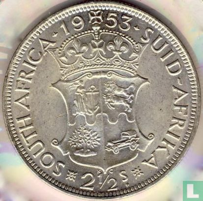 Afrique du Sud 2½ shillings 1953 - Image 1