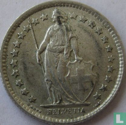 Zwitserland ½ franc 1964 - Afbeelding 2