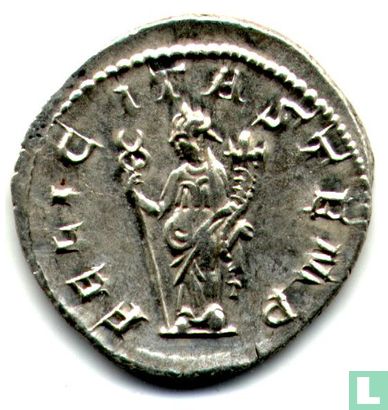 Romeinse Keizerrijk Antoninianus van Keizer Philippus I Arabs 245 n.Chr. - Afbeelding 1
