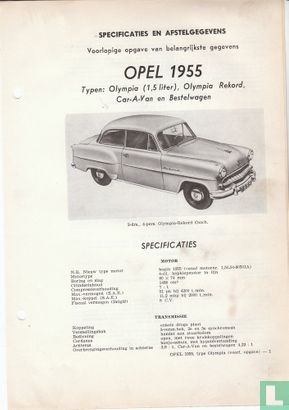 Opel 1955 - Bild 1