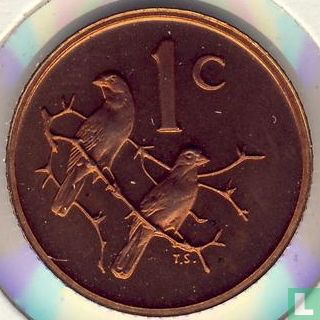 Afrique du Sud 1 cent 1974 - Image 2