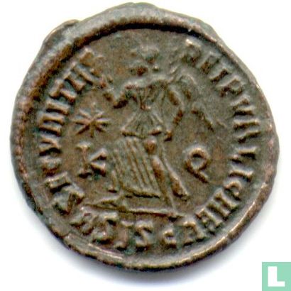 Siscia Empire romain AE3 Kleinfollis de 367-375 empereur Valens - Image 1