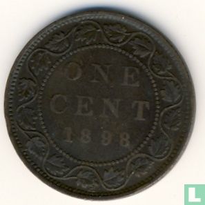 Canada 1 cent 1898 - Image 1
