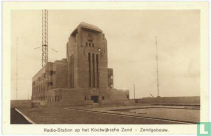 Radio-Station op het Kootwijksche Zand - Zendgebouw