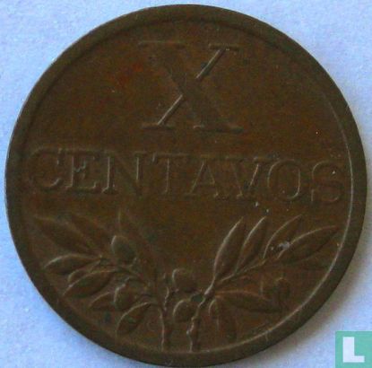 Portugal 10 centavos 1966 - Image 2