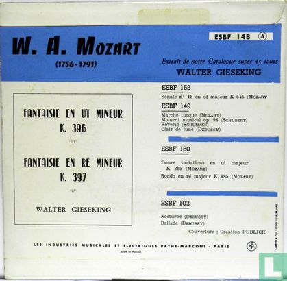 Deux fantaisies de Mozart - Image 2