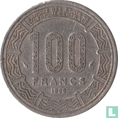 Tchad 100 francs 1988 - Image 1