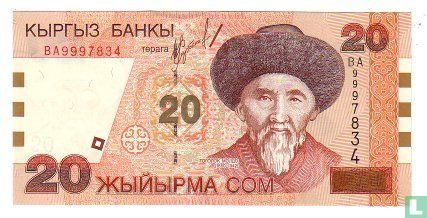 Kirgizië 20 Som 