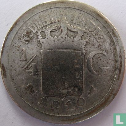 Dutch East Indies ¼ gulden 1910 - Image 1