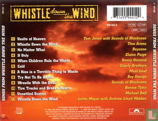 Songs From Andrew Lloyd Webber and Jim Steinman's Whistle Down the Wind - Image 3