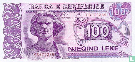 Albanië 100 Lekë  - Afbeelding 1