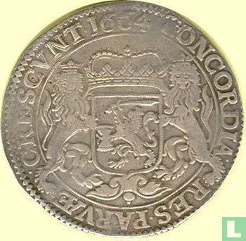 Deventer 1 dukaton 1664 (Morenkop) "zilveren rijder" - Afbeelding 1