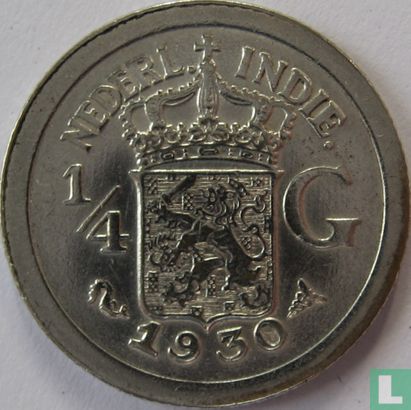 Indes néerlandaises ¼ gulden 1930 - Image 1