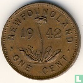 Newfoundland 1 cent 1942 - Afbeelding 1