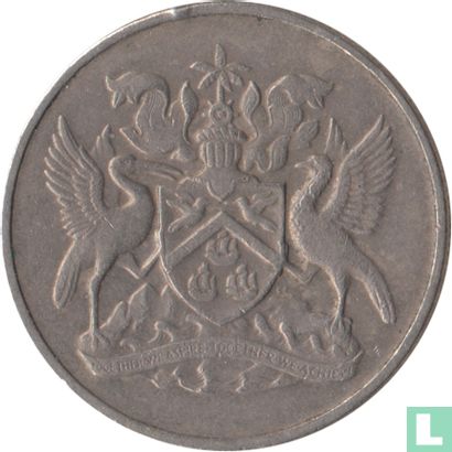 Trinidad and Tobago 25 cents 1972 - Image 2