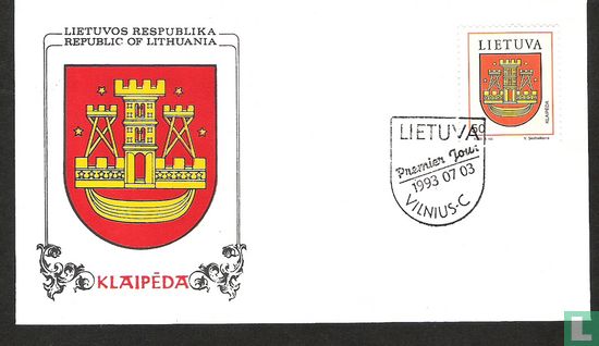 City coat of arms Klaipeda