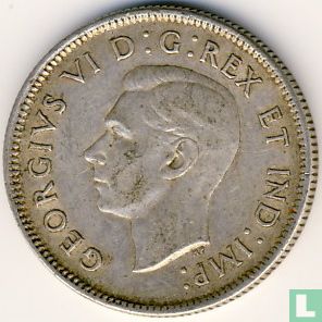 Canada 25 cents 1940 - Afbeelding 2