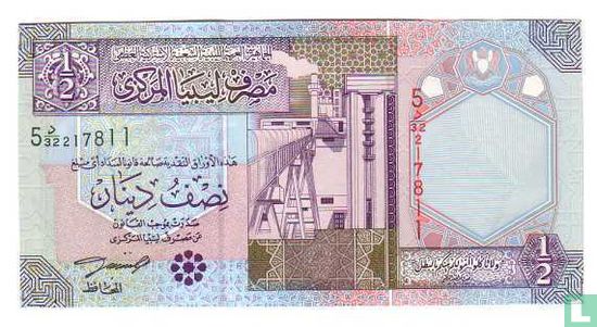 Libyen ½ Dinar - Bild 1