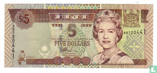 Fiji 5 Dollars 