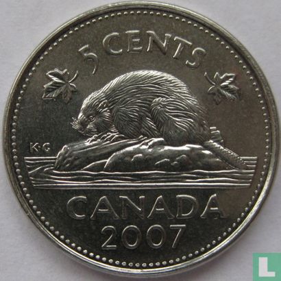 Canada 5 cents 2007 - Afbeelding 1