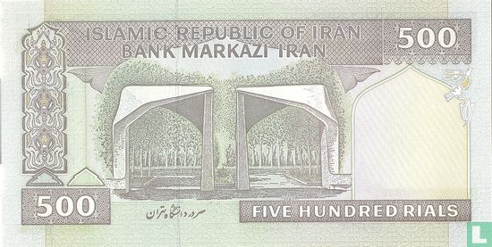 Iran 500 Rials ND (2003-) P137Ac - Afbeelding 2