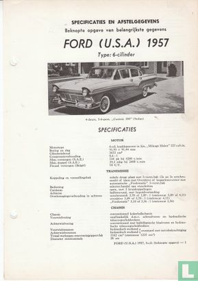 Ford (U.S.A.) 1957 - Afbeelding 1