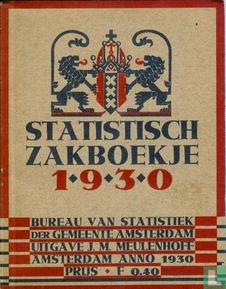 Statistisch zakboekje 1930 - Image 1
