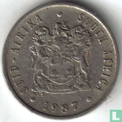 South Africa 5 cents 1987 - Image 1